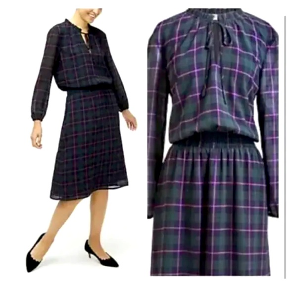 J. Crew Dresses & Skirts - 💚J. Crew plaid dress